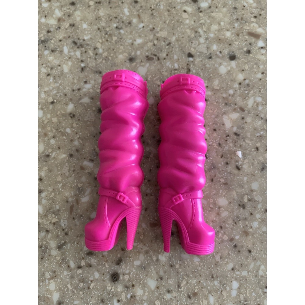 Barbie Doll Shoes ~ Fashionistas ~ Life in the Dreamhouse ~ TALL PINK BOOTS